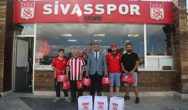 Sivasspor'un 58.yılına özel destek