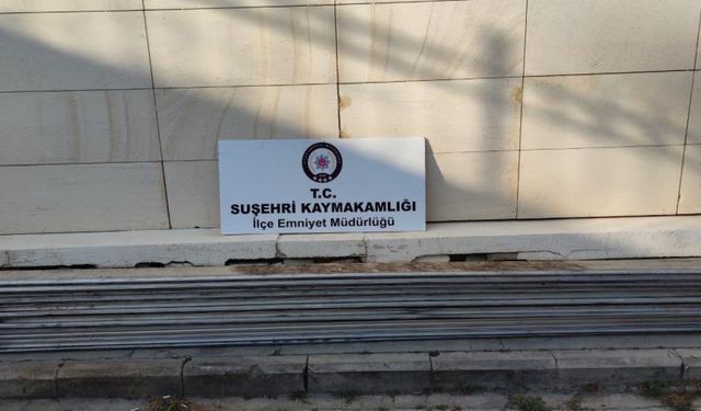 Sivas'ta alüminyum fareleri kıskıvrak yakalandı!