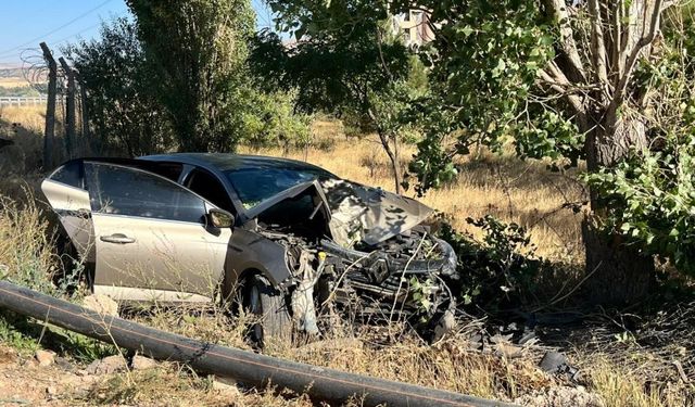 Kayseri’de trafik kazası: 2 yaralı