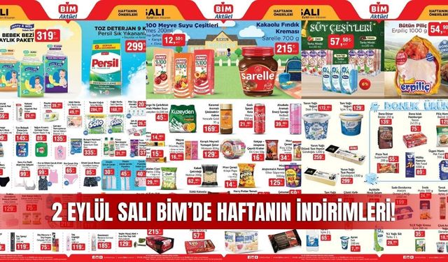 BİM 2 Eylül 2025 Aktüel Kataloğu Yayınlandı!