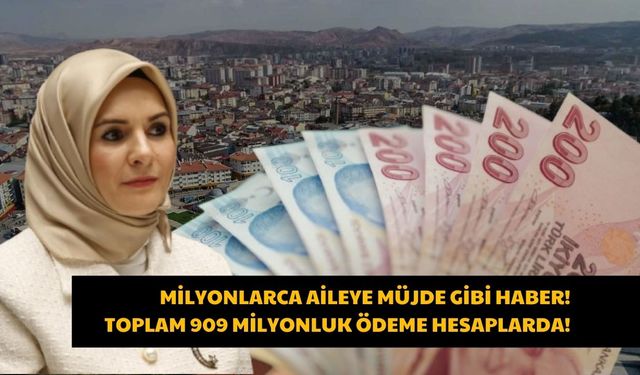 Milyonlarca Aileye Müjde Gibi Haber!