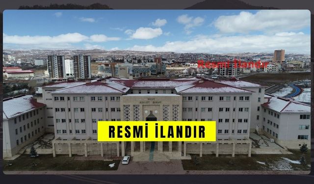 İLAN SİVAS 3. SULH HUKUK MAHKEMESİNDEN