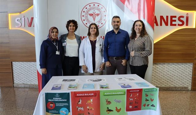 Sivas Hastanesi'nden kuduz bilgilendirmesi
