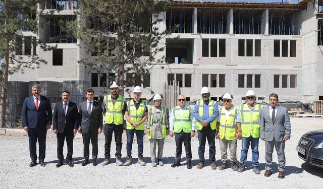 Sivas'ta eğitim inşaatına TANAP dokunuş