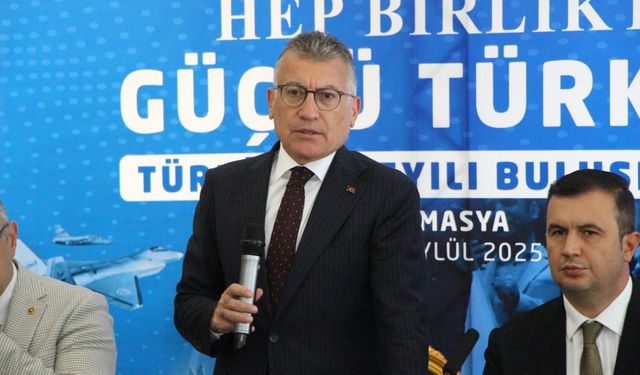 Sivas Milletvekili Güler Amasya'da konuştu