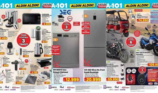 A101 Sivas 11 Eylül 2025 Aktüel Kataloğu: Sivaslılara Özel Büyük İndirimler Başlıyor