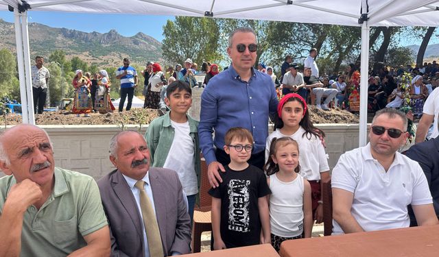 Adem Uzun Asarcık Köyü’nde hemşehrileriyle buluştu