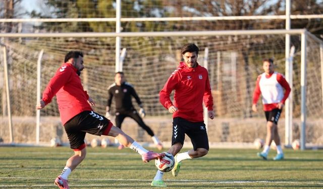 Sivasspor’dan Erokspor Maçı Öncesi Mesaj Gibi Antrenman