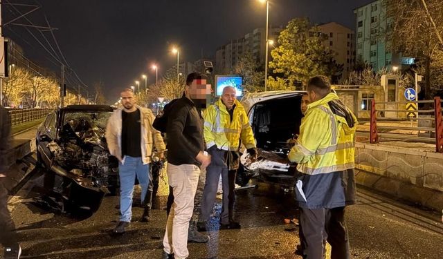 Kaza Yapan Sürücü Tedaviyi Reddetti, Polis İkna Etti