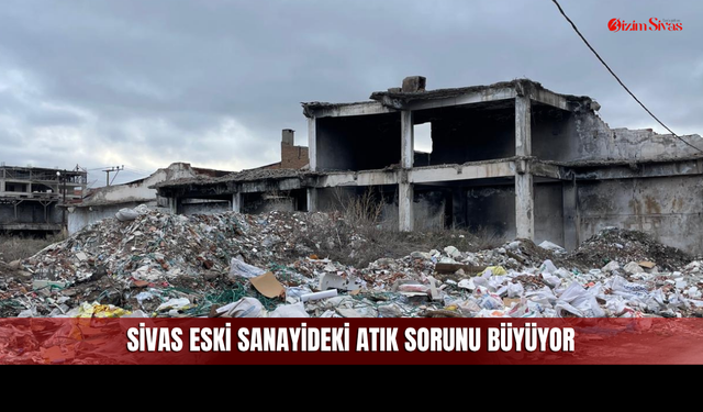 Sivas'ta esnafın sabrını taşıran çöp manzarası