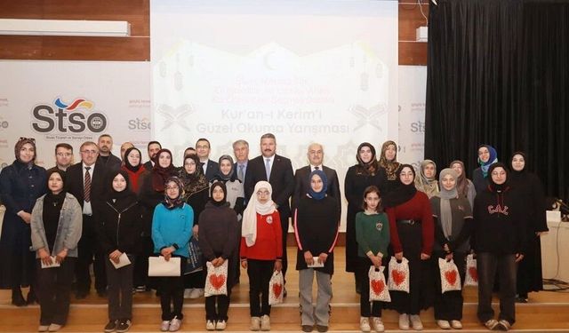 Sivas’ta Genç Yetenekler Kur’an Tilavetinde Yarıştı