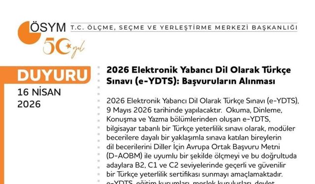 ÖSYM'den yeni model: 4 beceri tek sınavda ölçülecek