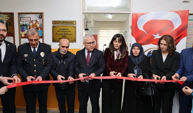 Sivas'ta Şehit Polis Memurunun Hatırası Öğrencilerle Buluştu