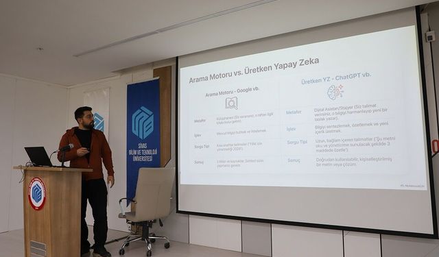 Sivas Bilim ve Teknoloji Üniversitesi’nden yapay zeka eğitimi