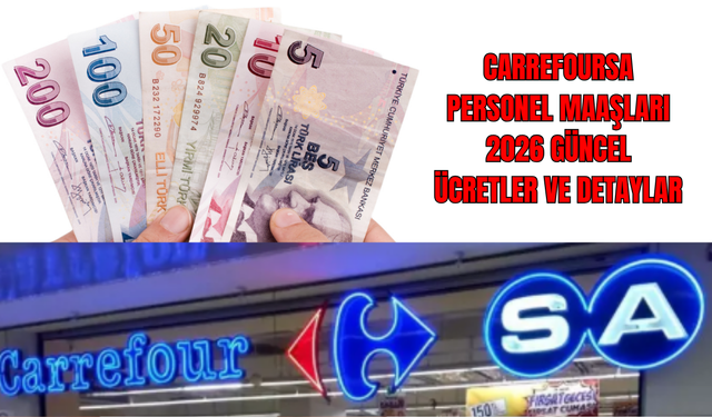CarrefourSA’da Çalışanlar Ne Kadar Kazanıyor?