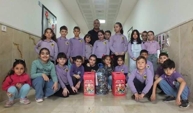 Sivas Burhan Haksever İlkokulu’nda Çevre Seferberliği
