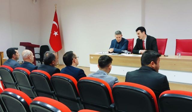 Ulaş'ta okul güvenliği toplantısı yapıldı
