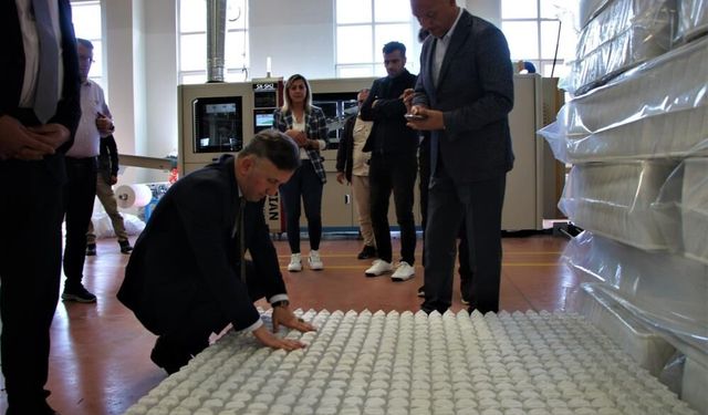 Fabrika Değil Meslek Lisesi! Yatak Üretiminde Yay Devrimi Başladı!
