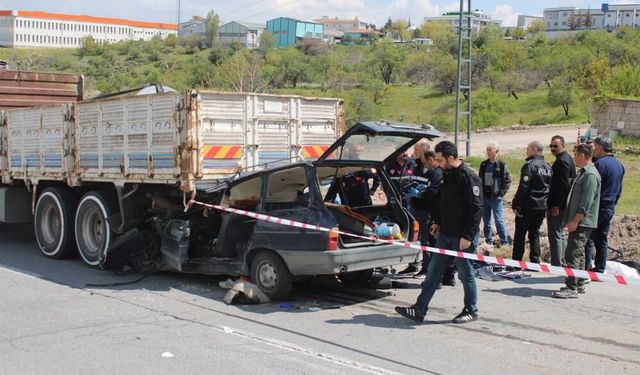 Kayseri'de Feci Kaza! Anne Hayatını Kaybetti!