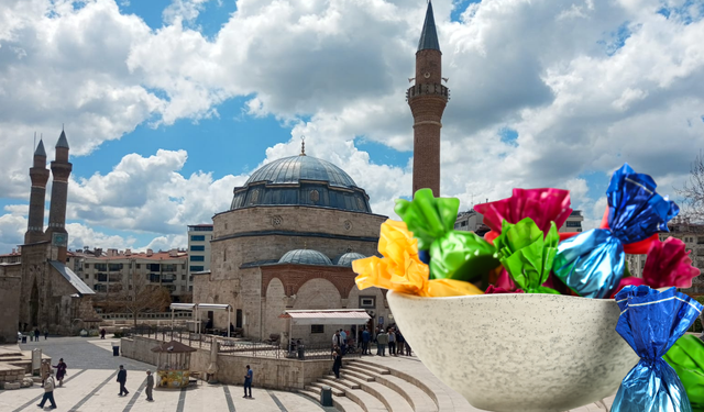 Sivas'ta bayram hazırlıkları başladı tezgahlarda renkli görüntüler var