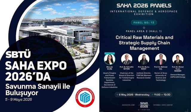 SBTÜ Sahada Olacak: SAHA EXPO 2026 Başlıyor