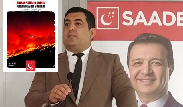 Sivas Saadet Partisi'nden yangın uyarısı