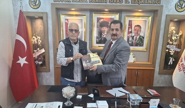 BBP Sivas İl Başkanı Hakan Sezerer'e Muhsin Kaya'dan ziyaret