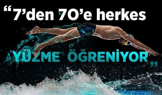 Sivas'ta yüzme bilmeyen kalmayacak