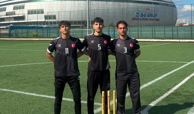 Sivas Gençlik ve Spor Kulübü’nden 4 sporcu kriket milli takım aday kadrosuna seçildi