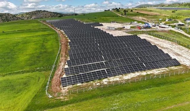 Özbelsan Güneş Enerji Santrali hizmette