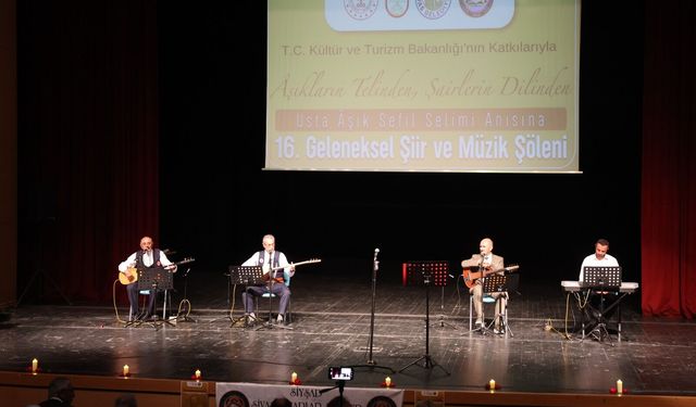 Sivaslı Usta Aşık Sefil Selimi Müzik Şöleni İle Anıldı!