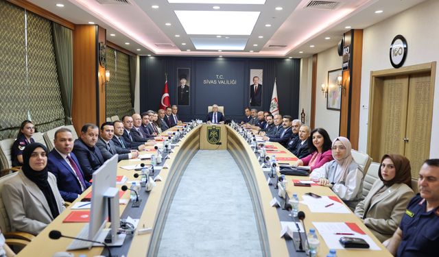 Sivas’ta Kadına Yönelik Şiddetle Mücadelede Kritik Toplantı!