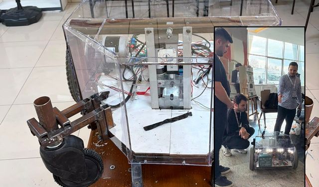 Sivas'tan bu araç TÜBİTAK 2242'de derece aldı