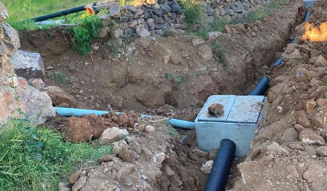 Sivas'ta köylerin altyapısı güçleniyor, bir proje daha tamamlandı