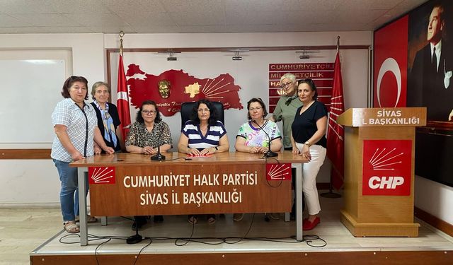 Seçilmiş Sivas CHP Kadın Kollarından Yeni Süreçle Alakalı Destek Açıklaması Geldi!