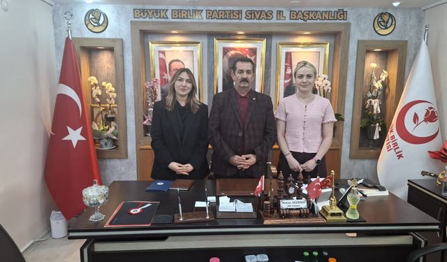 BBP Sivas Kadın Kolları'nda görev değişimi