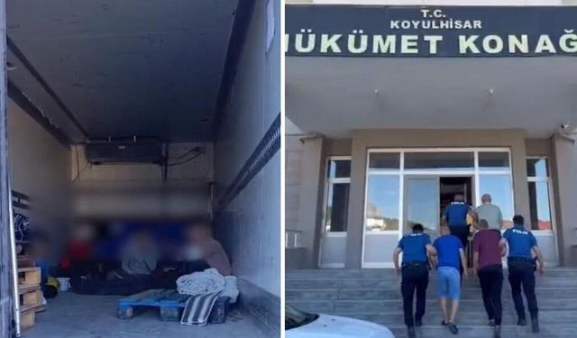 Sivas'ta düzensiz göçmen operasyonu!