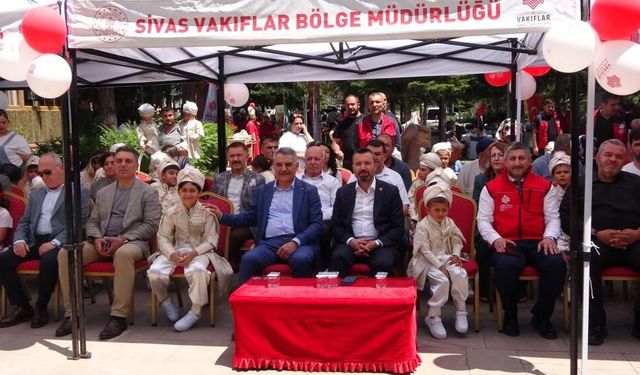 Sivas'tan Yozgat'a sünnet şöleni
