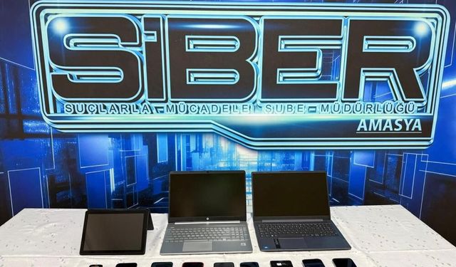 Sivas'ta Amasya merkezli Siber operasyon