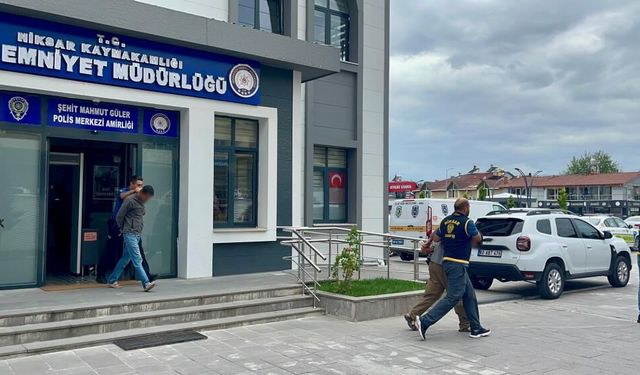 Tokat'ta çaldılar, Sivas'ta yakalandılar!