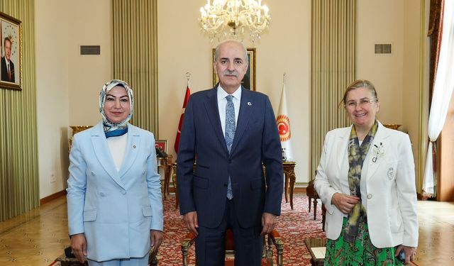 Sivas Milletvekili Toy'dan Kurtulmuş'a ziyaret