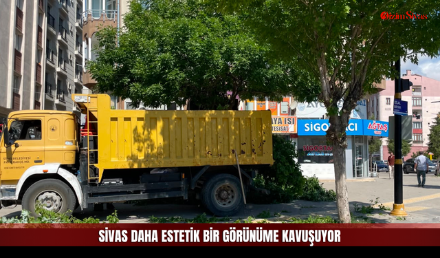 Sivas Daha Estetik Bir Görünüme Kavuşuyor