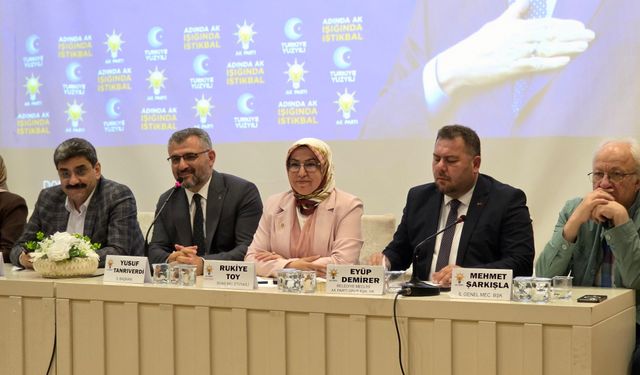 AK Parti Sivas teşkilatı Temmuz ayı İl Danışma Meclisi'nde bir araya geldi