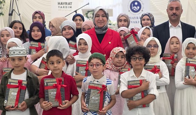 Rukiye Toy, Hafızlık Eğitimi Alan Çocukların Programına Katıldı