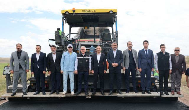 Sivas kırsalda ulaşım altyapısı güçleniyor