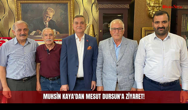 Muhsin Kaya'dan Mesut Dursun'a Ziyaret! Sivas’ta Can Suyu Kredisine Büyük İlgi!