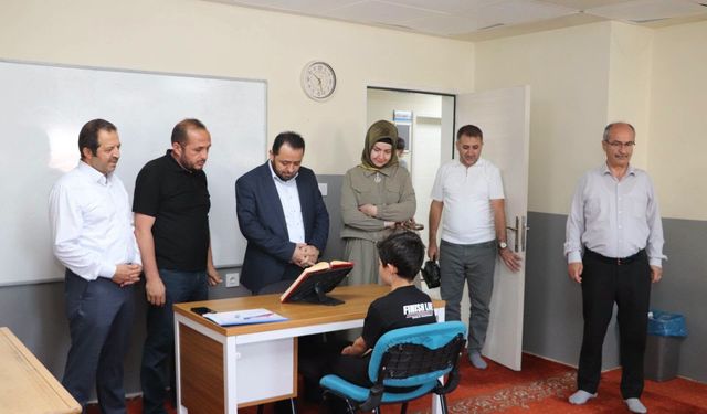Sivas okullarında yaz ayında da Kur'an ziyafeti var