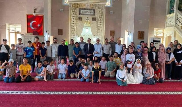 Suşehri'nde 1300 öğrenci yaz Kur'an kurslarında eğitim gördü
