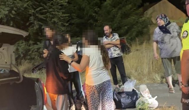 Sivas'tan Bursa'ya giderken kaza yaptılar, yaşananlar dikkat çekti!