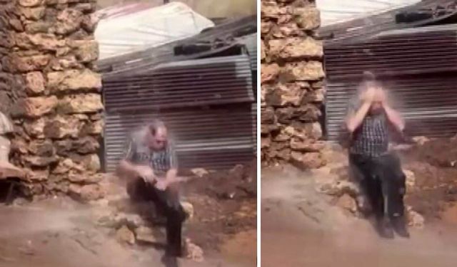 Sivas'ta yağmur suyunda yıkandı!